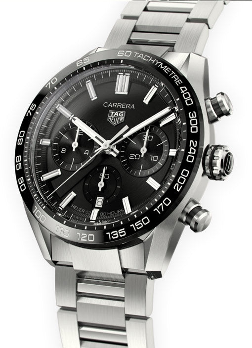 Tag Heuer Carrera Heuer 02 Automatic Chronograph Black 44mm