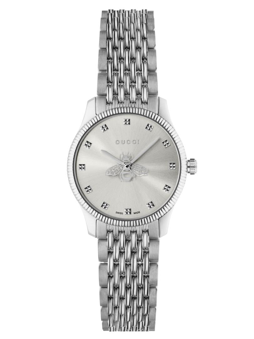 GUCCI G-Timless Bee Motif Silver 29mm