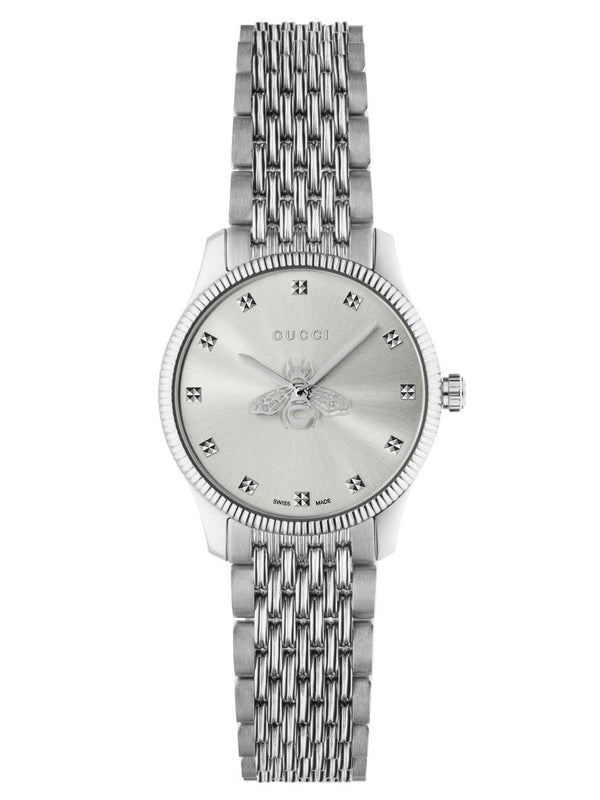 GUCCI G-Timless Bee Motif Silver 29mm