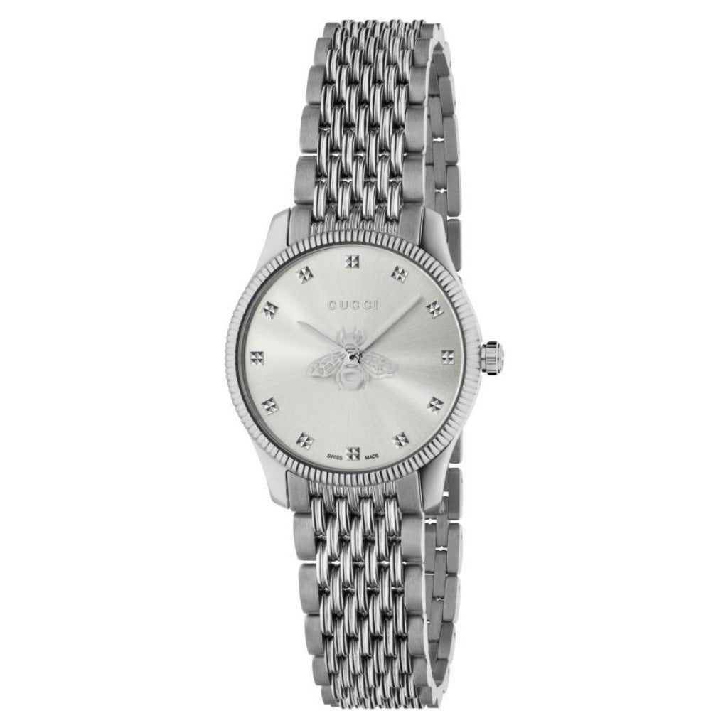 GUCCI G-Timless Bee Motif Silver 29mm