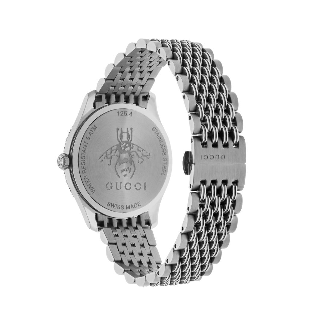 GUCCI G-Timless Bee Motif Silver 36mm