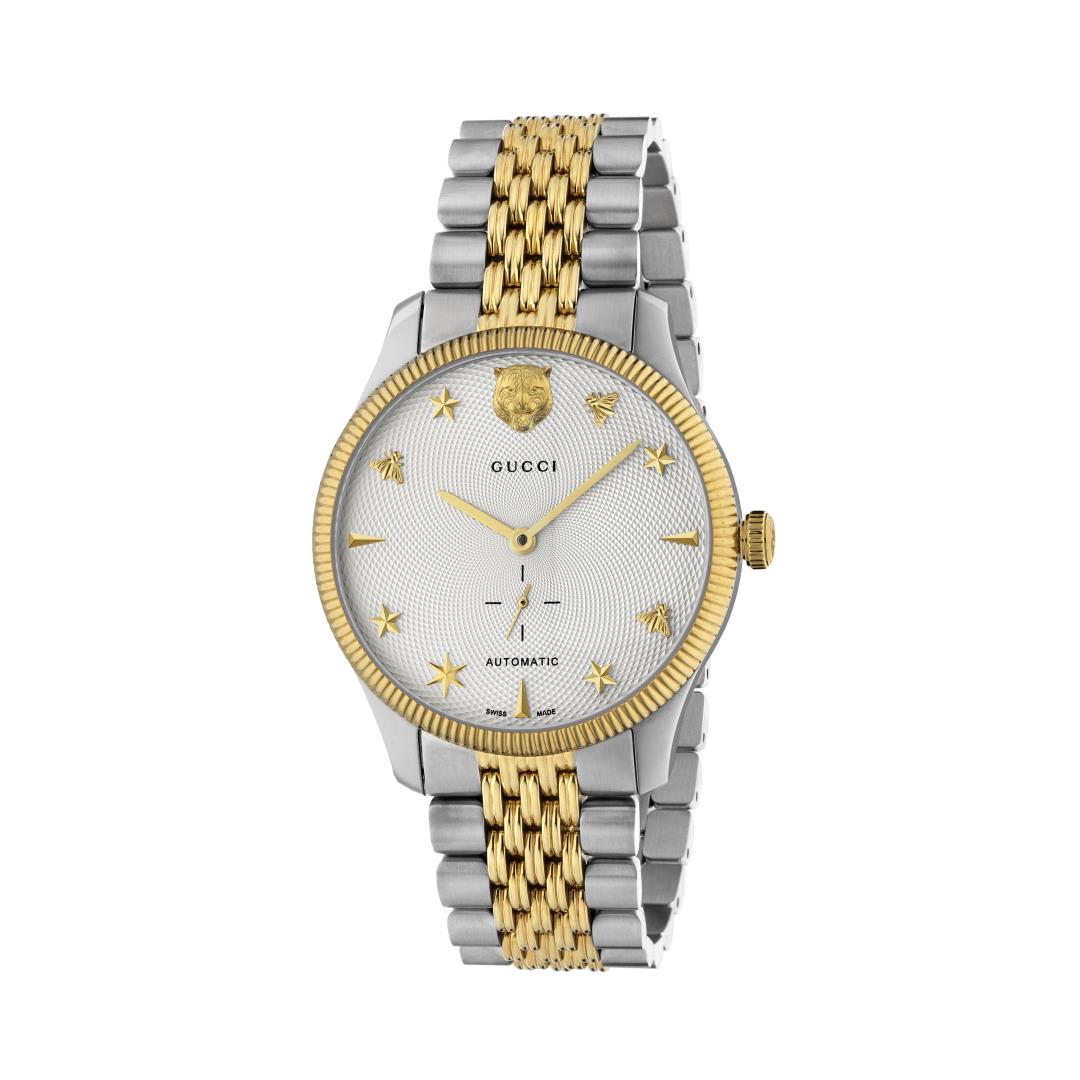 GUCCI G-Timeless Two Tone Automatic Watch 40mm