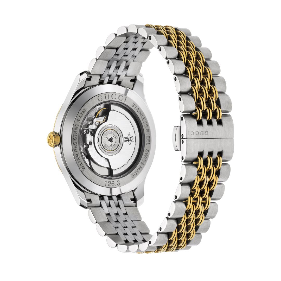 GUCCI G-Timeless Two Tone Automatic Watch 40mm