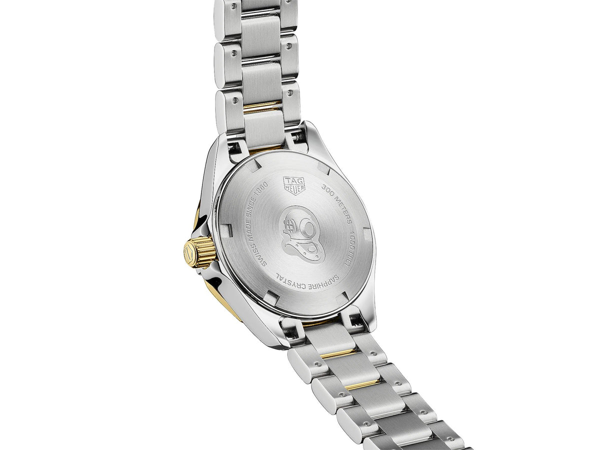 Tag Heuer Aquaracer Ladies Steel & Yellow Diamond Dial 27mm WBD1422.BB0321
