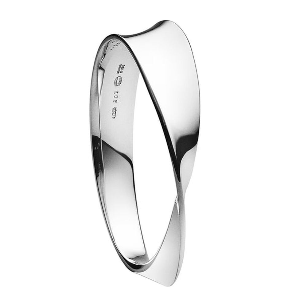 Georg Jensen Mobius Bangle, Sterling Silver
