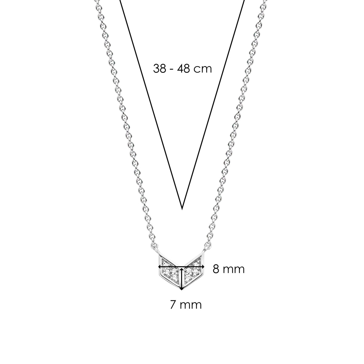 TI SENTO - Milano Necklace 3952ZI