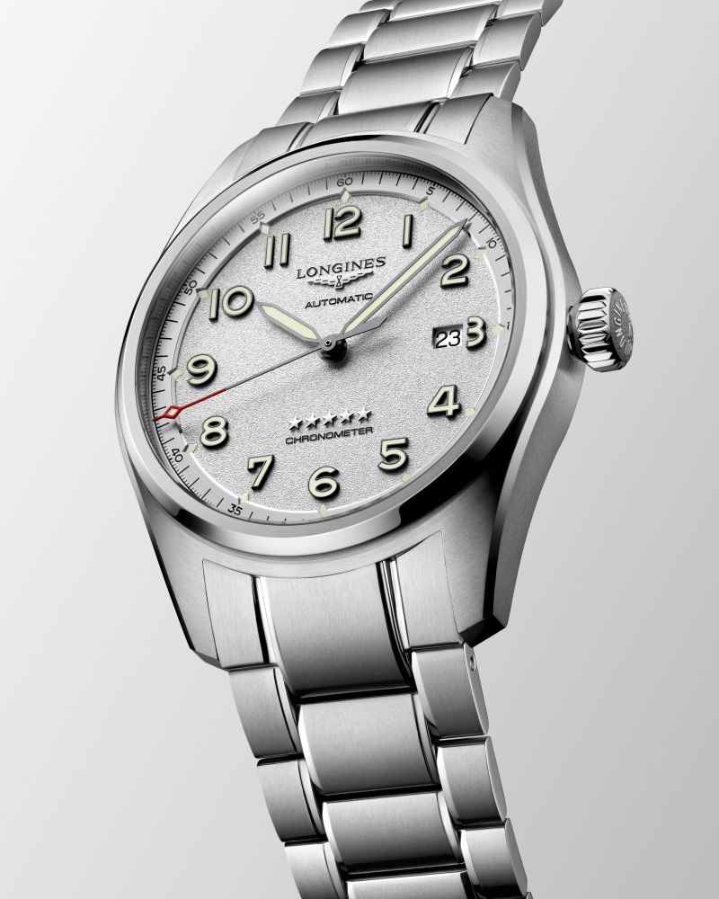 Longines Spirit Automatic Chronometer Silver Dial 42mm