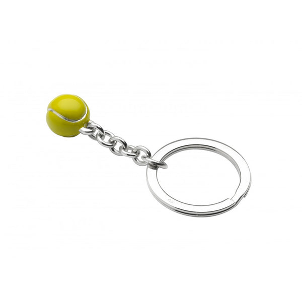 Deakin & Francis Sterling Silver Tennis Ball Keyring