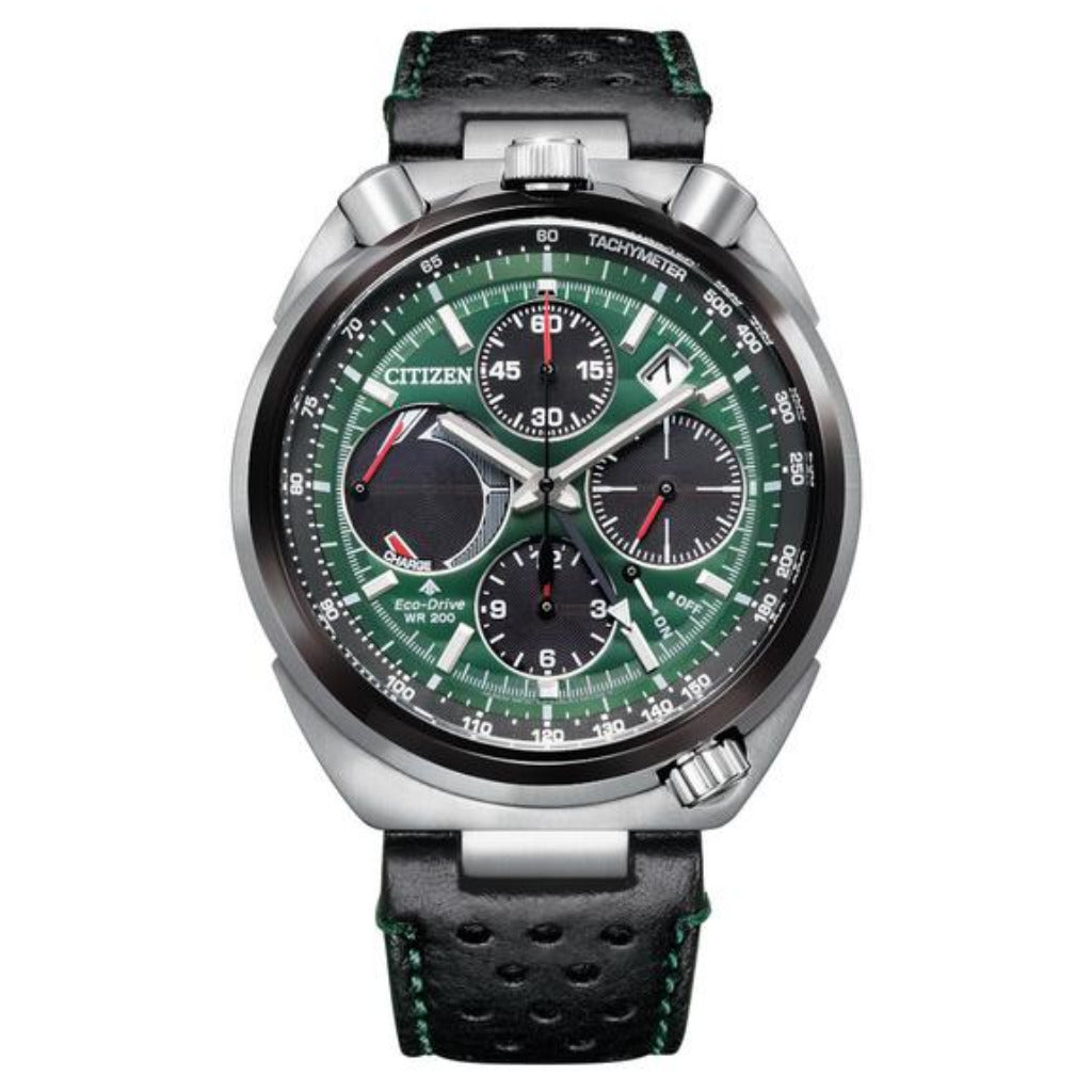 Citizen Eco-Drive Bullhead Limited Edition Green 45mm