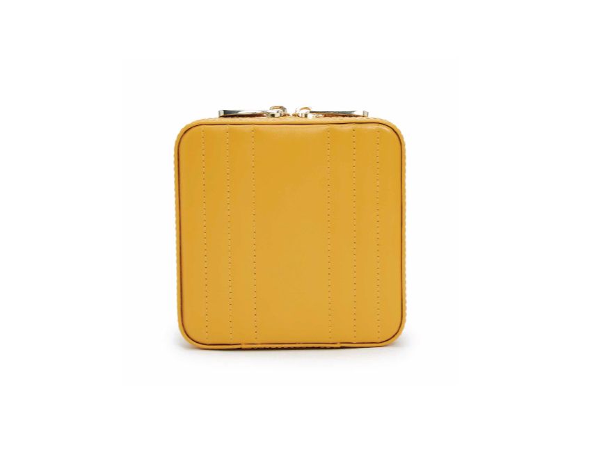 Wolf Maria Small Zip Case - Mustard