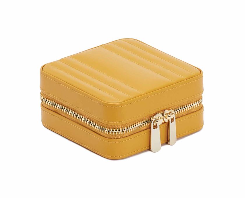 Wolf Maria Small Zip Case - Mustard