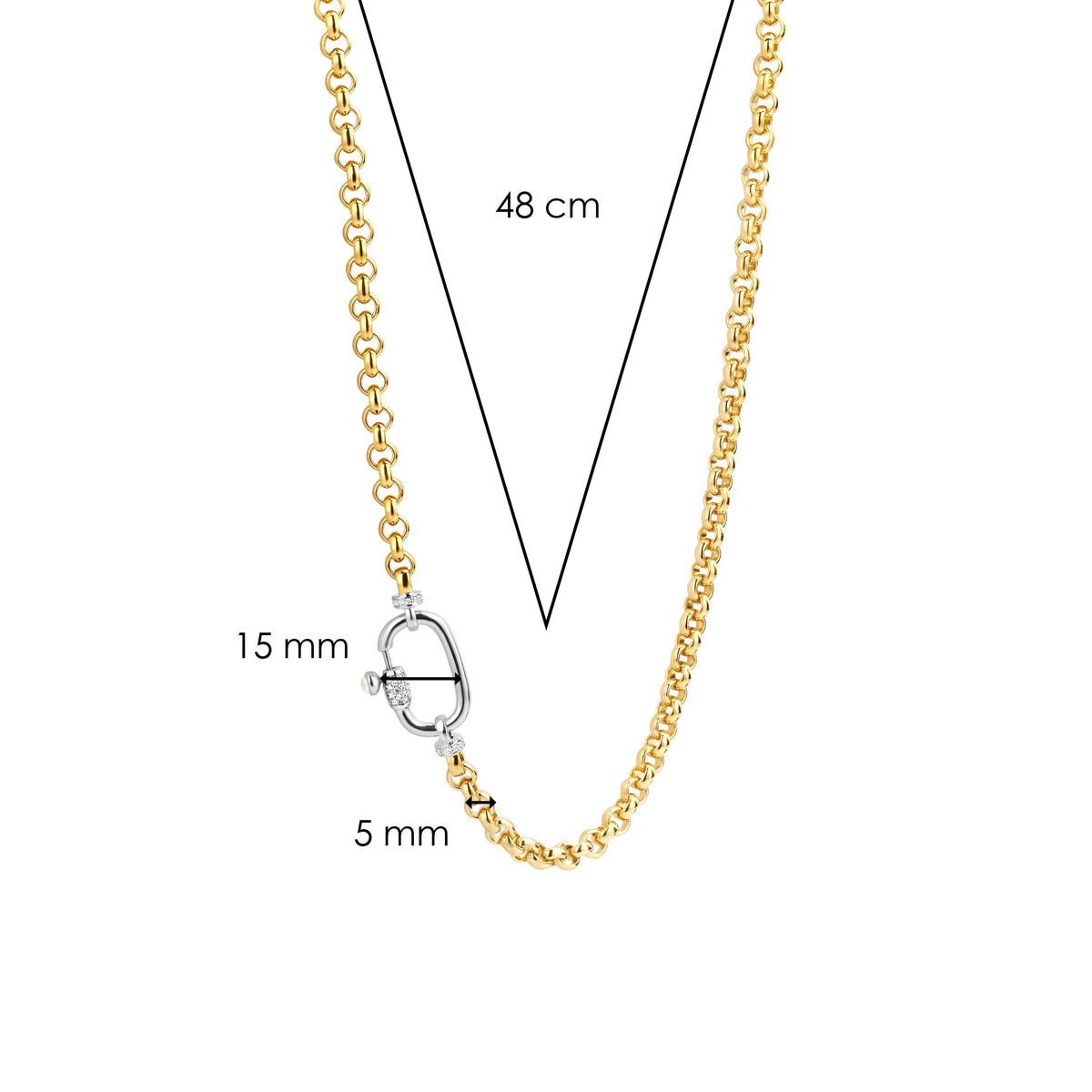 TI SENTO - Milano Necklace 3958ZY