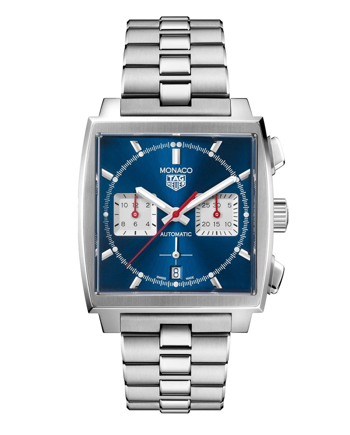 Tag Heuer Monaco Calibre Heuer 02 Blue Bracelet 39mm