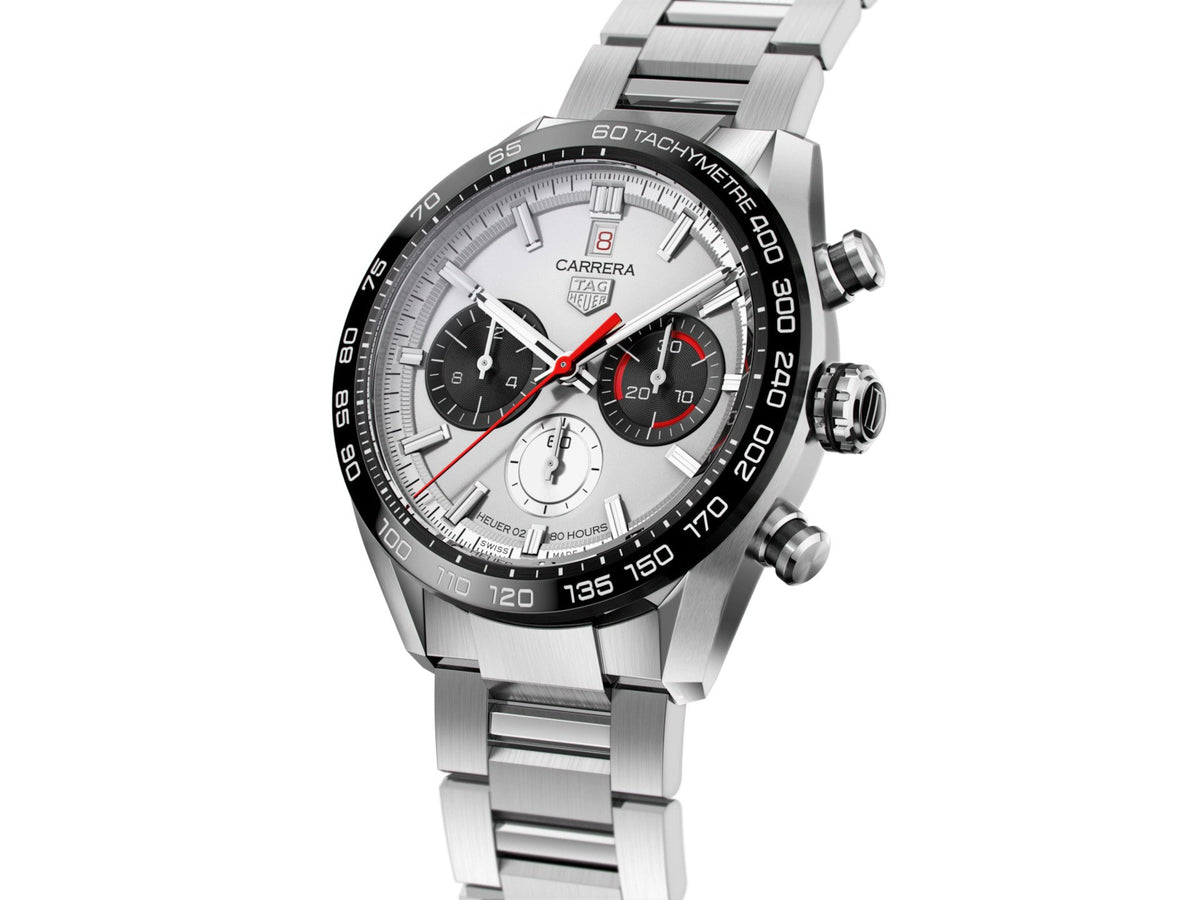 Tag Heuer Carrera 160 Years White Limited Edition 44mm - CBN2A1D.BA0643