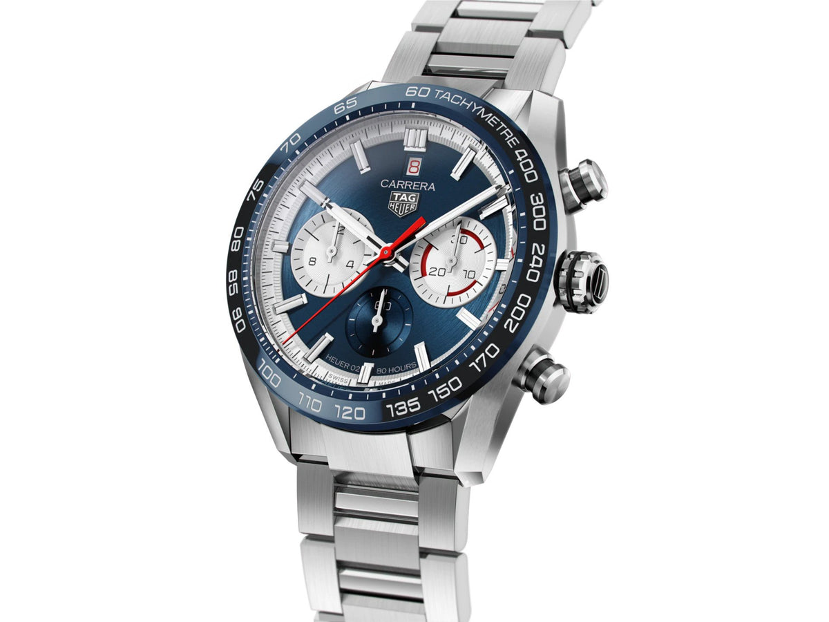 Tag Heuer Carrera 160 Years Blue Limited Edition 44mm - CBN2A1E.BA0643