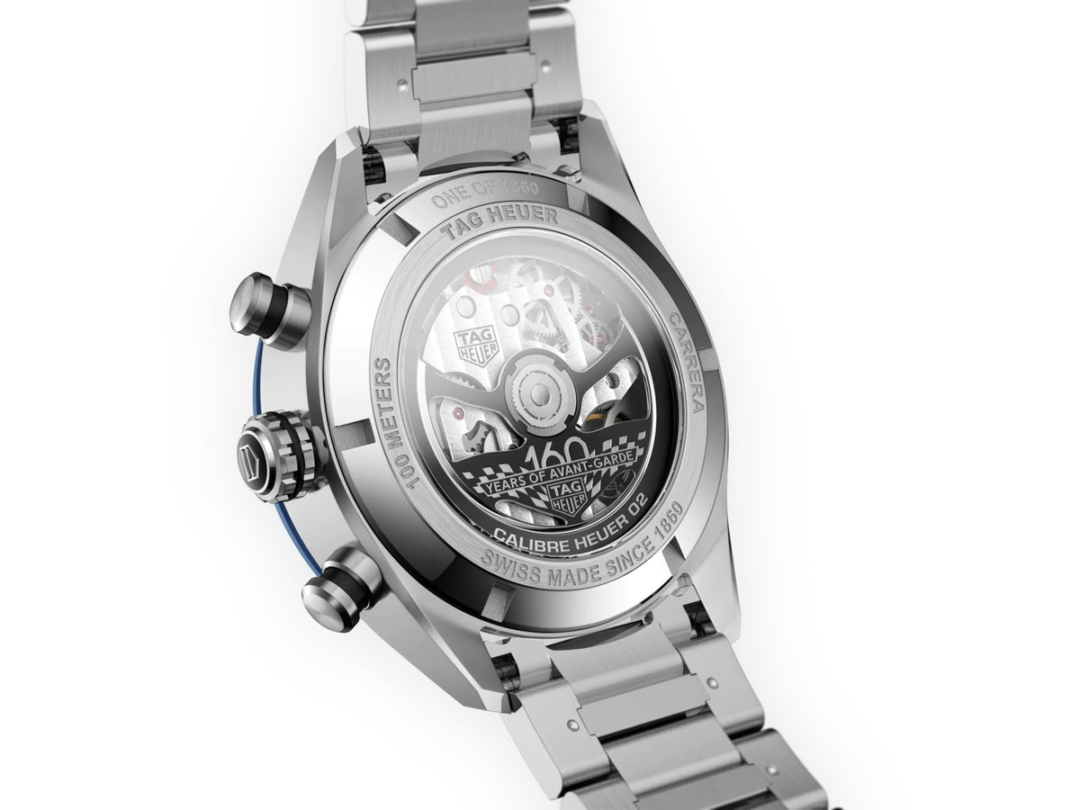 Tag Heuer Carrera 160 Years Blue Limited Edition 44mm - CBN2A1E.BA0643