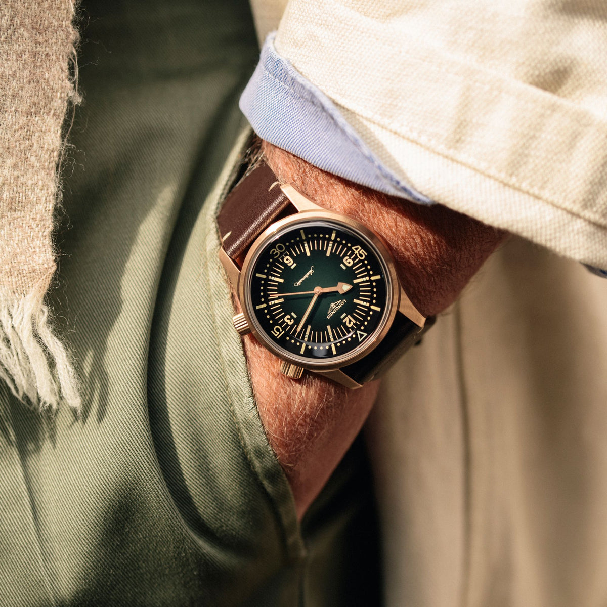 Longines Heritage Legend Diver Bronze 42mm L3.774.1.50.2