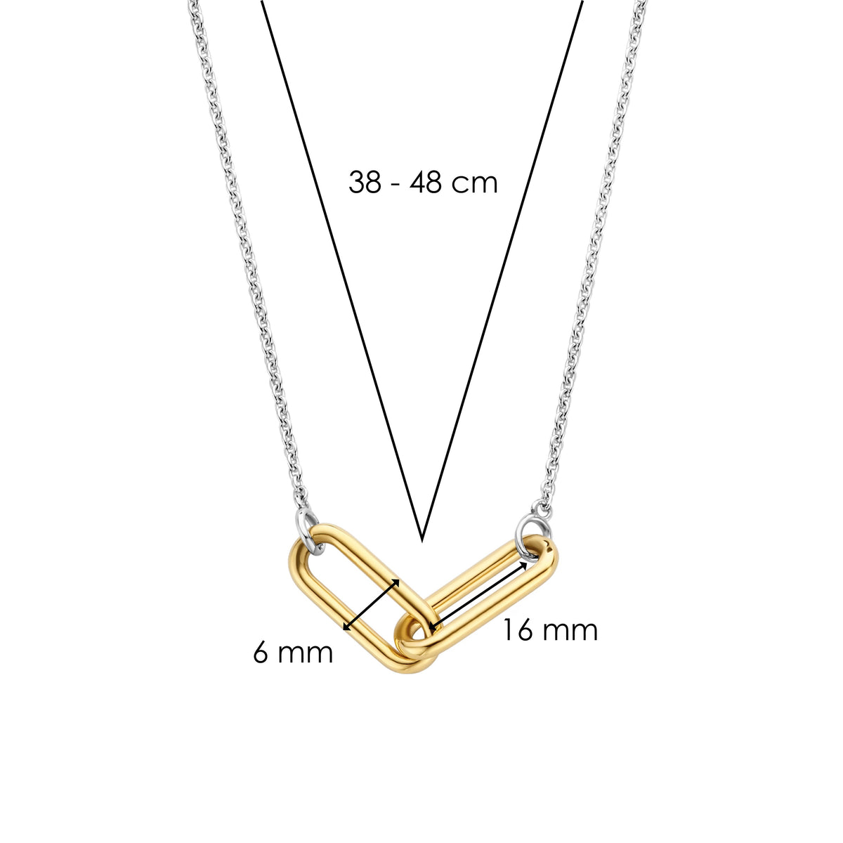 TI SENTO - Milano Necklace 3966SY