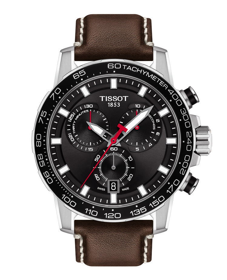 Tissot Supersport Chronograph Leather 45.5mm