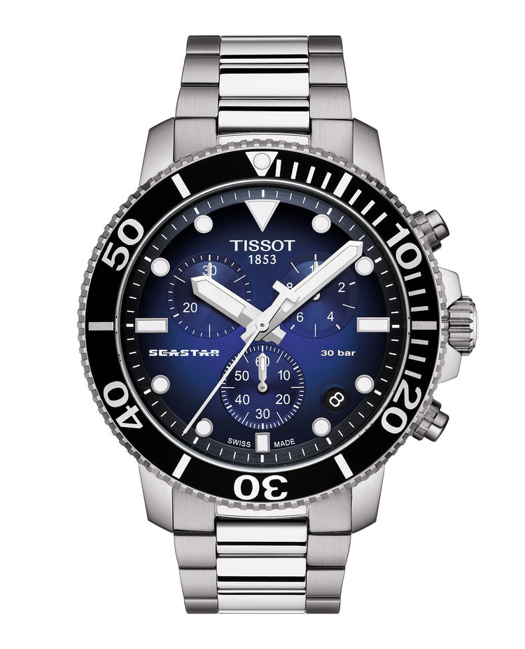 Tissot Seastar 1000 Chronograph Blue 45.5mm