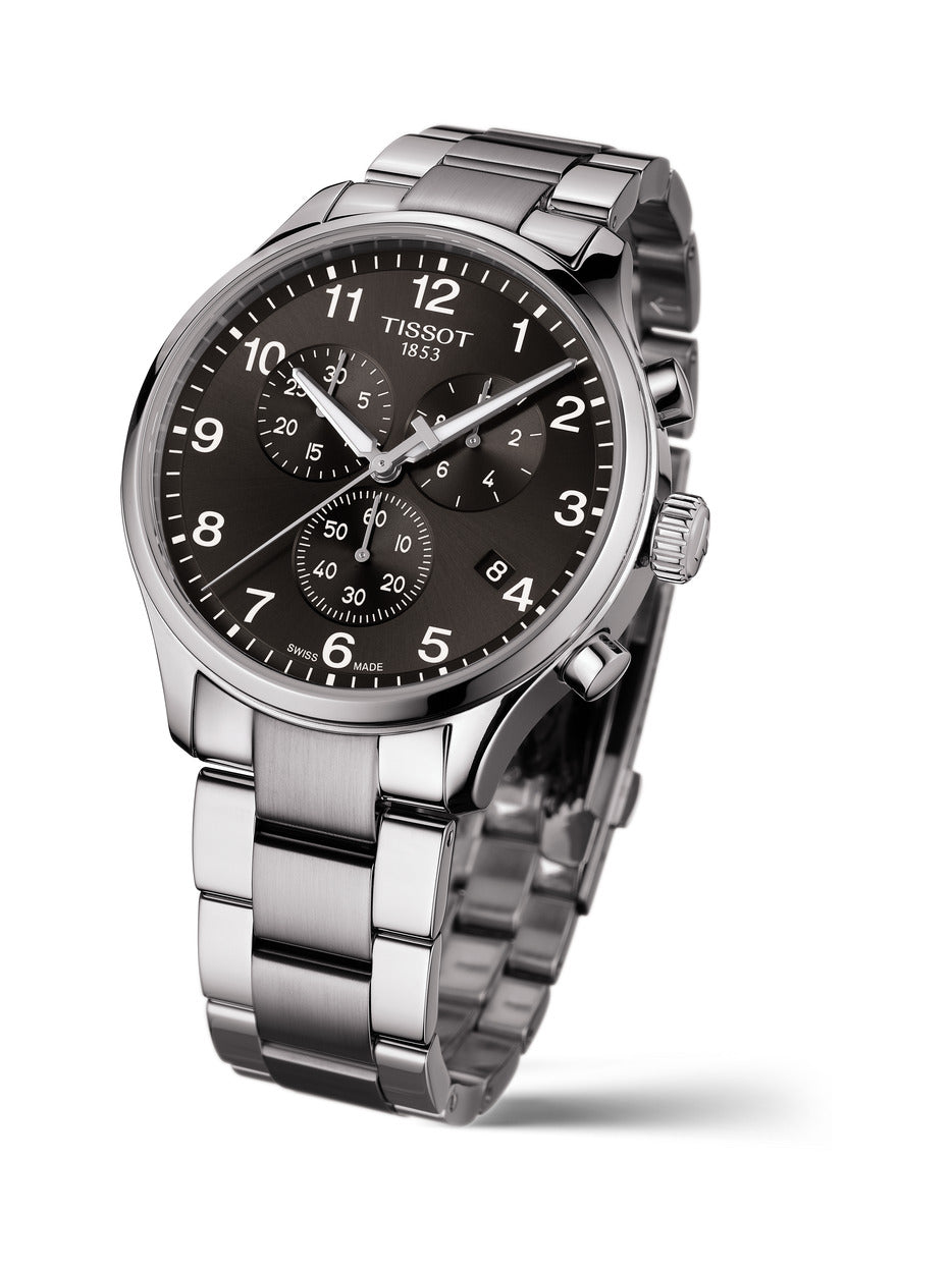 Tissot Chrono XL Classic Bracelet Black 45mm