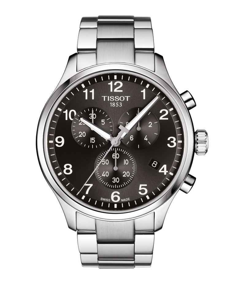Tissot Chrono XL Classic Bracelet Black 45mm