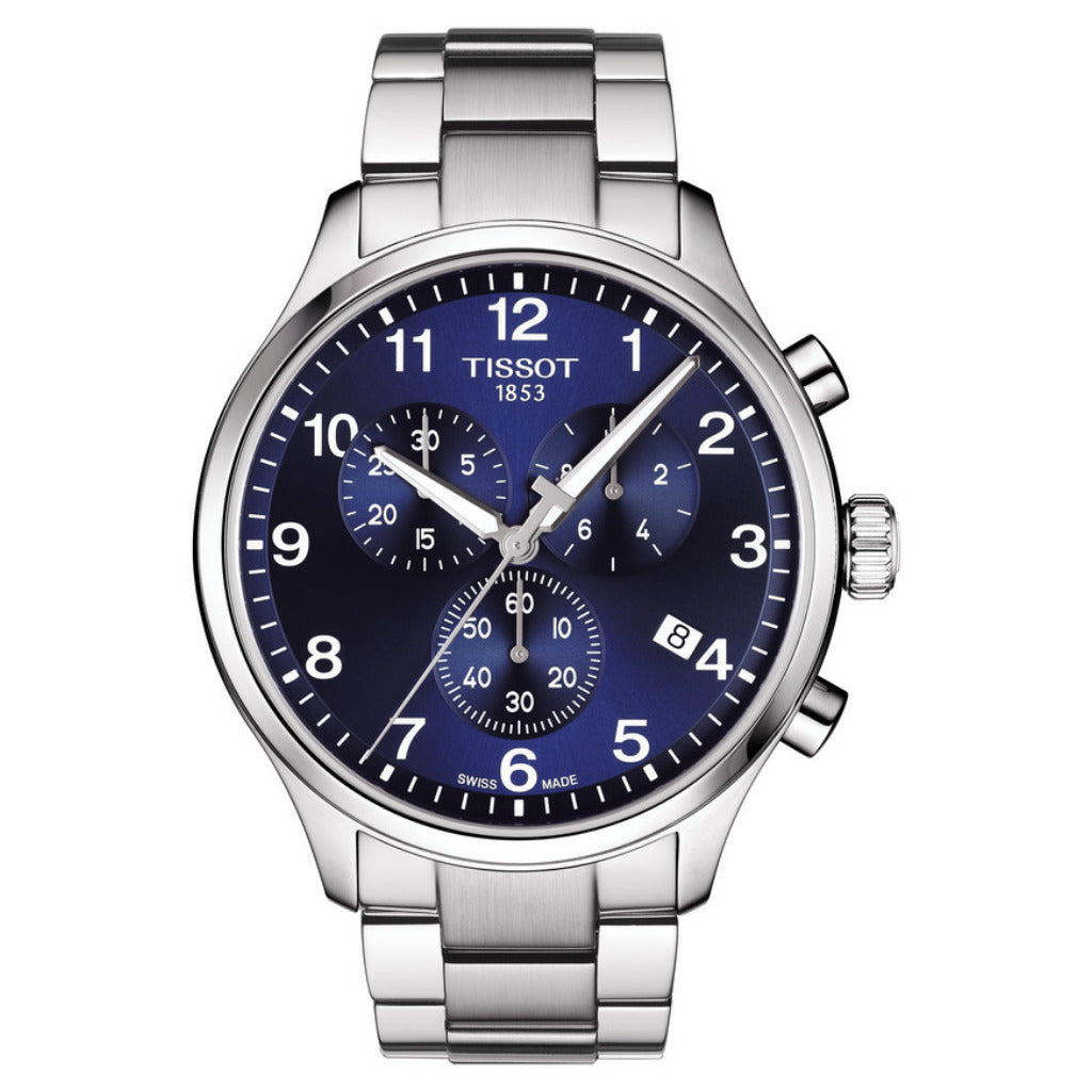 Tissot Chrono XL Classic Bracelet Blue 45mm