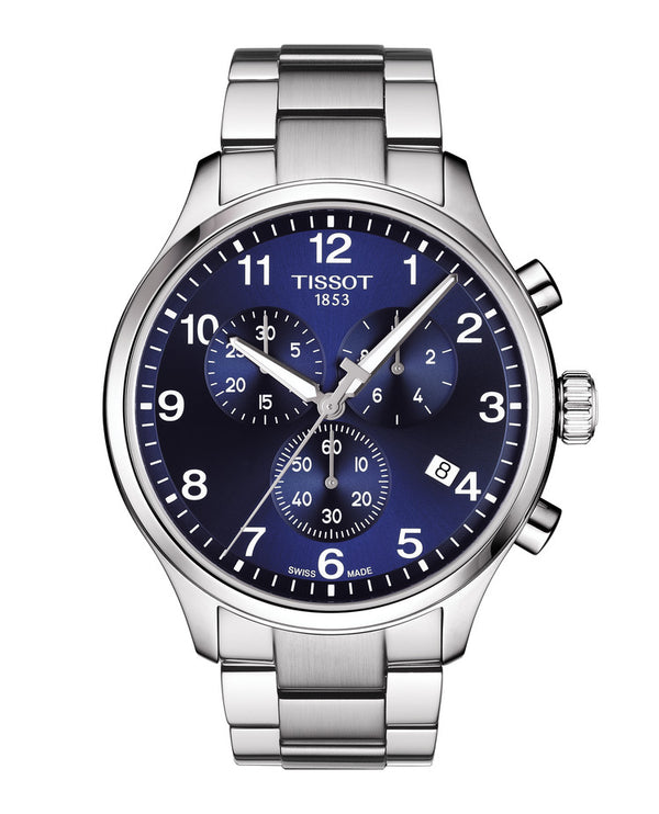 Tissot Chrono XL Classic Bracelet Blue 45mm