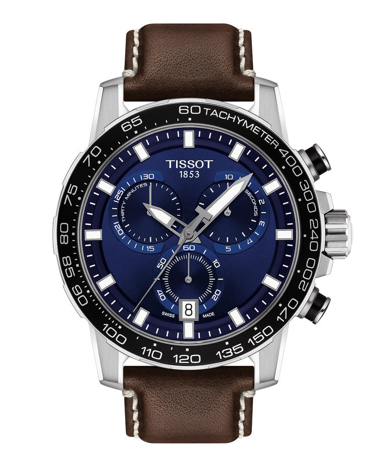 Tissot Supersport Chronograph Leather 45.5mm