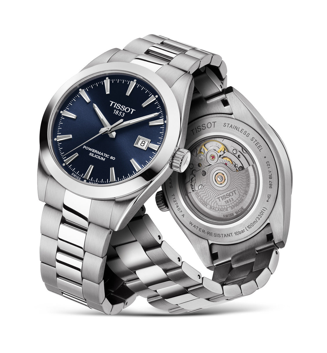 Tissot Gentleman Powermatic 80 Silicium Blue 40mm