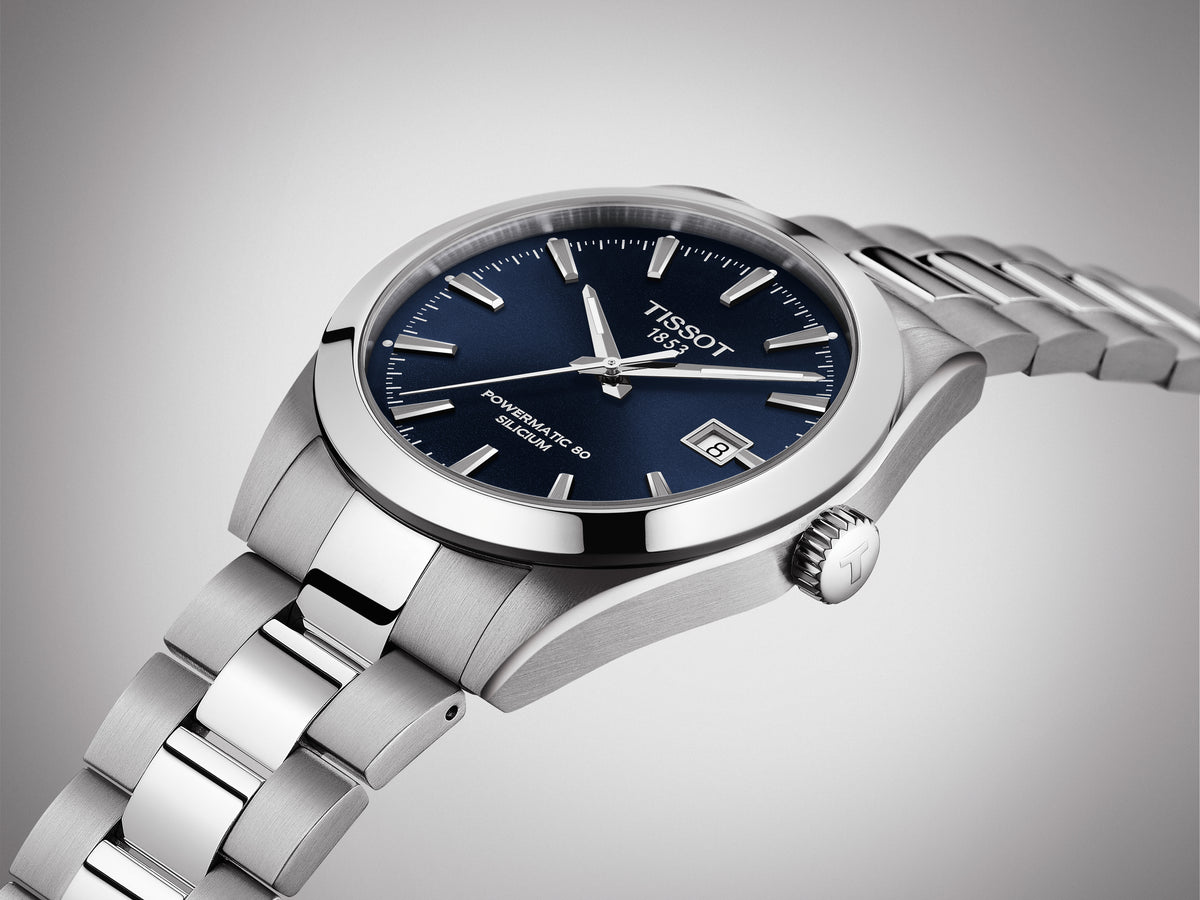 Tissot Gentleman Powermatic 80 Silicium Blue 40mm