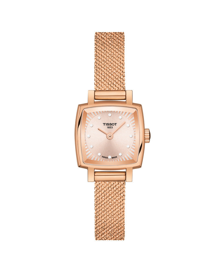 Tissot Lovely Square Rose 20mm