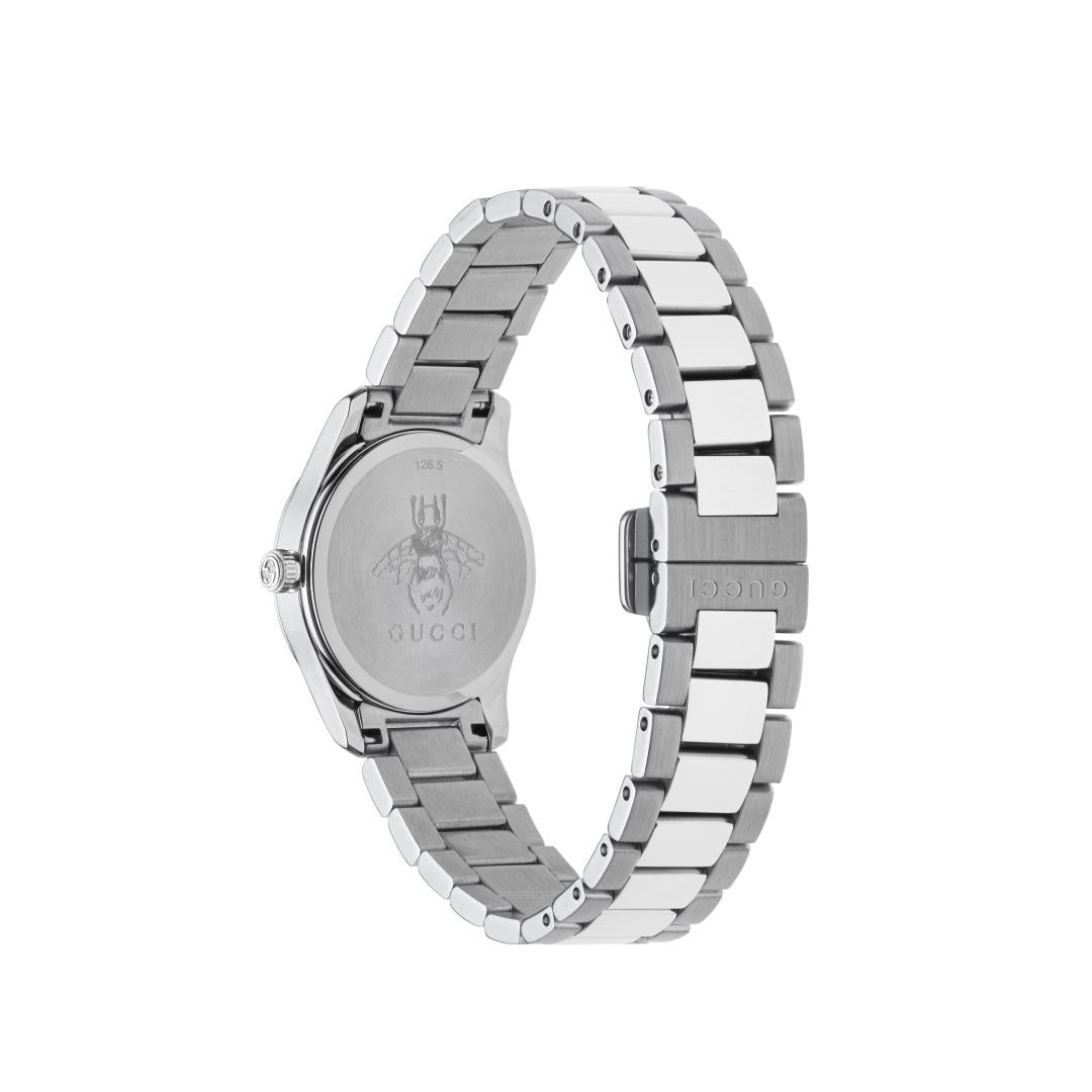 GUCCI G-Timeless Silver Dial Cat 27mm YA126595