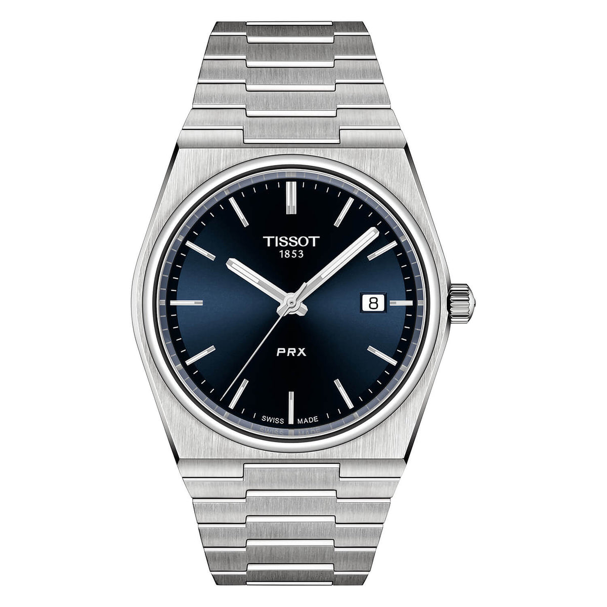 Tissot PRX Blue Quartz 40mm Watch T1374101104100
