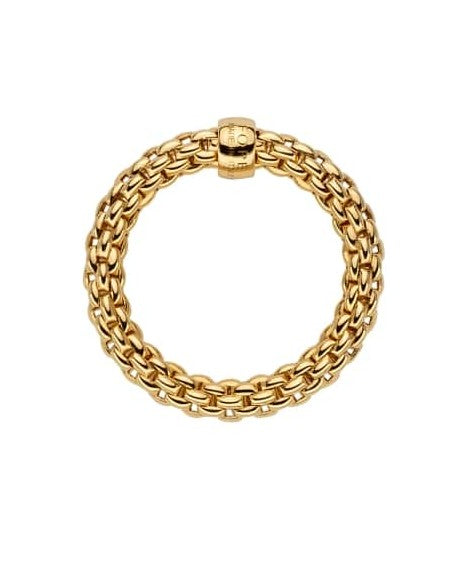 Fope Flex'It Essentials 18ct Yellow Gold Ring
