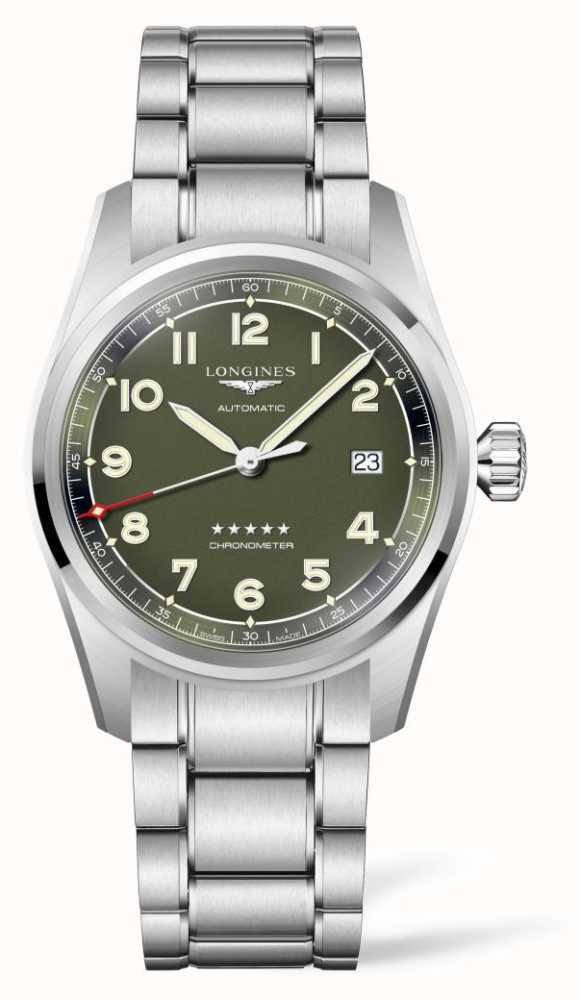 Longines Spirit Automatic Chronometer Green Dial 40mm