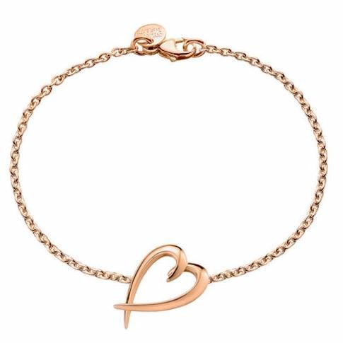 Shaun Leane Rose Gold Vermeil Heart Bracelet