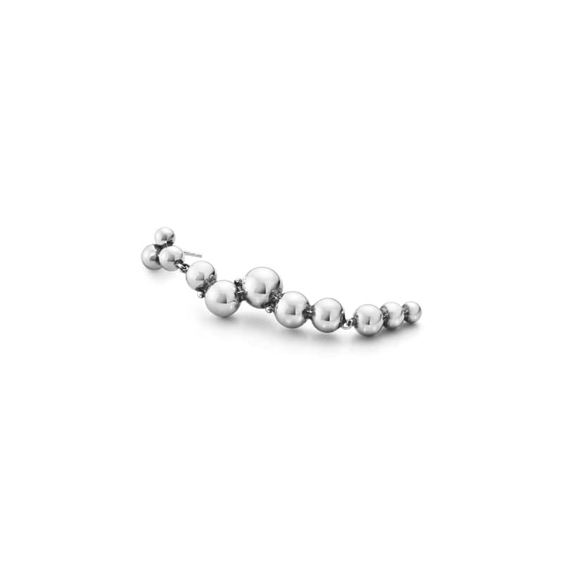 Georg Jensen Moonlight Grapes Earrings, Oxidised Sterling Silver