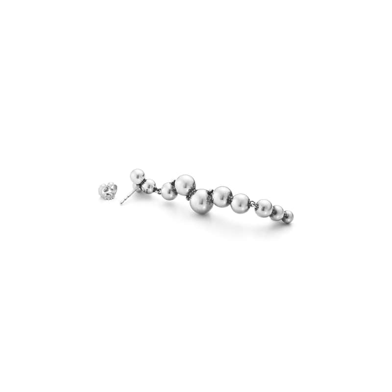 Georg Jensen Moonlight Grapes Earrings, Oxidised Sterling Silver