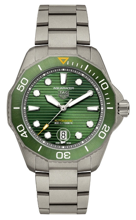 Tag Heuer Aquaracer Professional 300 Green Titanium 43mm