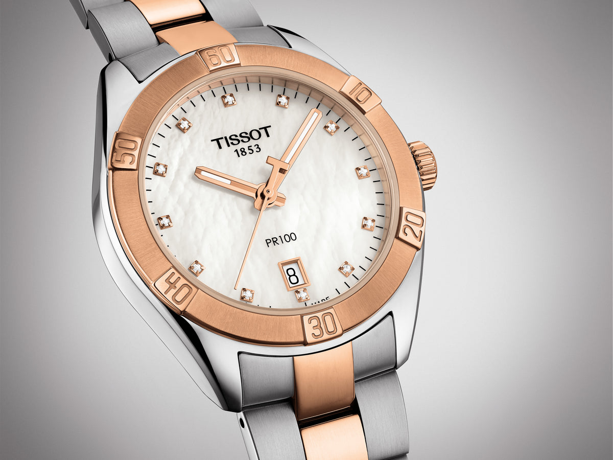 Tissot PR 100 Sport Chic Two Tone 36mm