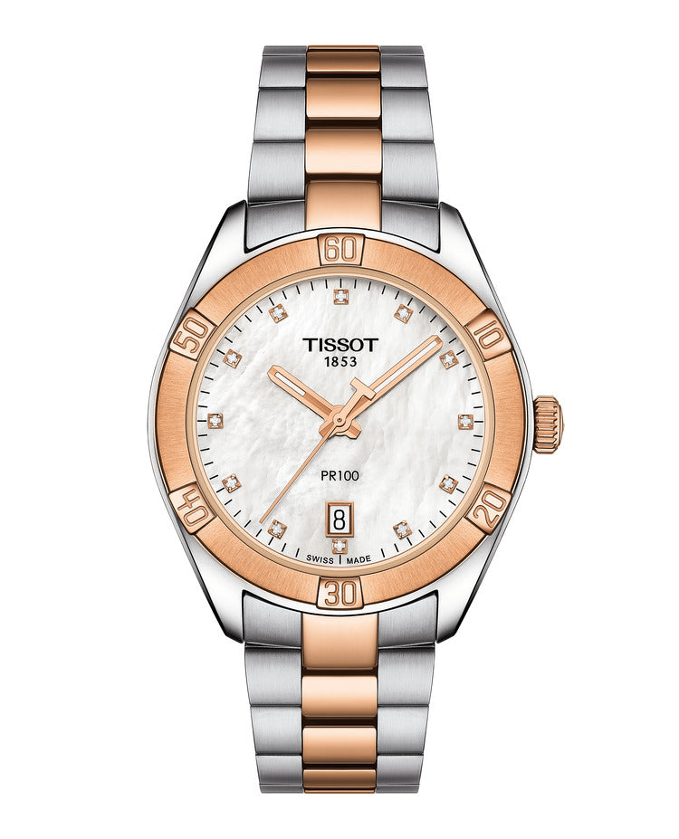 Tissot PR 100 Sport Chic Two Tone 36mm