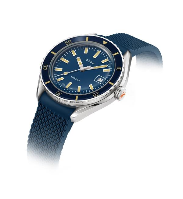 Doxa SUB 200 Caribbean Rubber, Standard 799.10.201.32