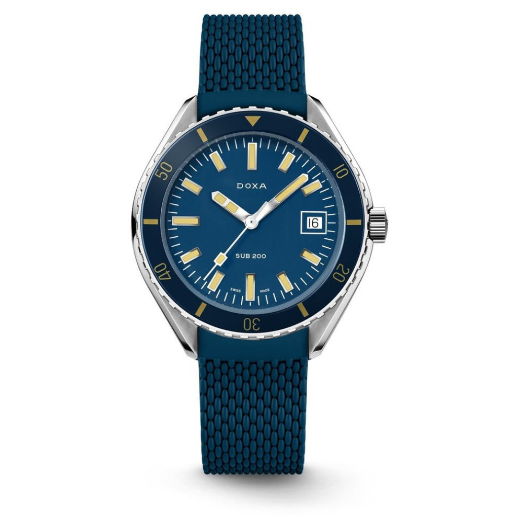 Doxa SUB 200 Caribbean Rubber, Standard 799.10.201.32