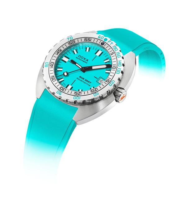 Doxa SUB 300T Aquamarine Rubber 840.10.241.25
