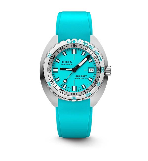 Doxa SUB 300T Aquamarine Rubber 840.10.241.25