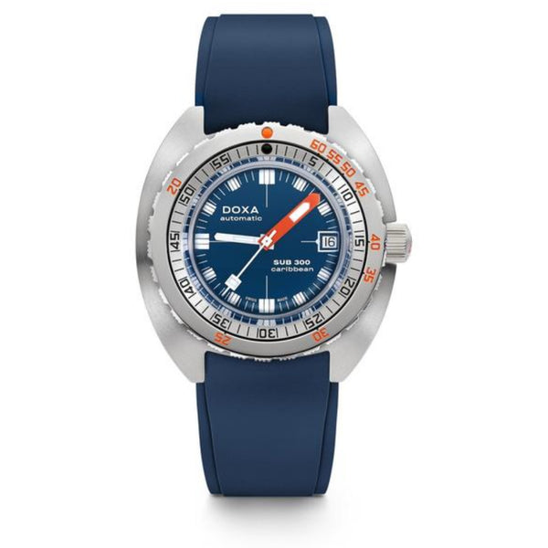 Doxa SUB 300 COSC Caribbean Rubber 821.10.201.32