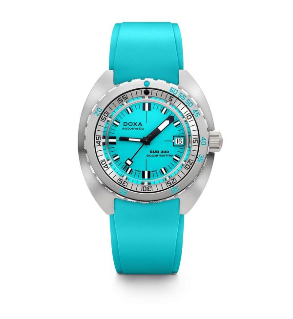 Doxa SUB 300 COSC Aquamarine Rubber 821.10.241.25