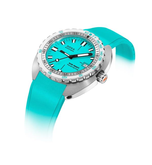 Doxa SUB 1500T Aquamarine Rubber 881.10.241.25