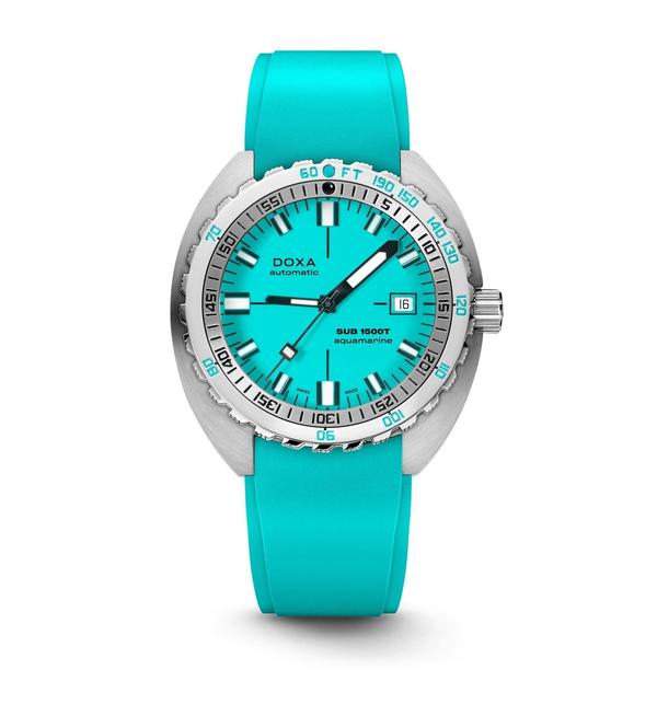 Doxa SUB 1500T Aquamarine Rubber 881.10.241.25